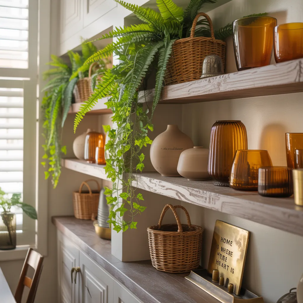 dining room shelves inspiration