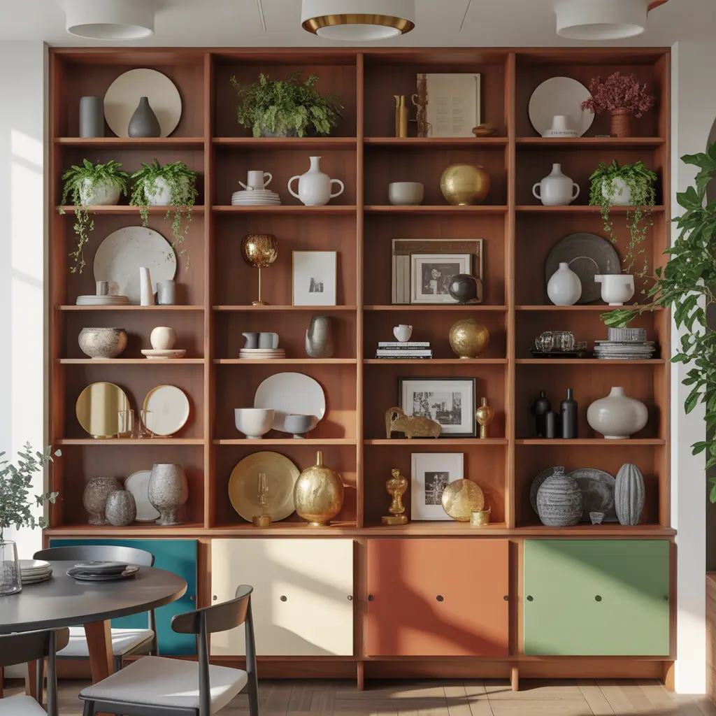 dining room shelves inspiration