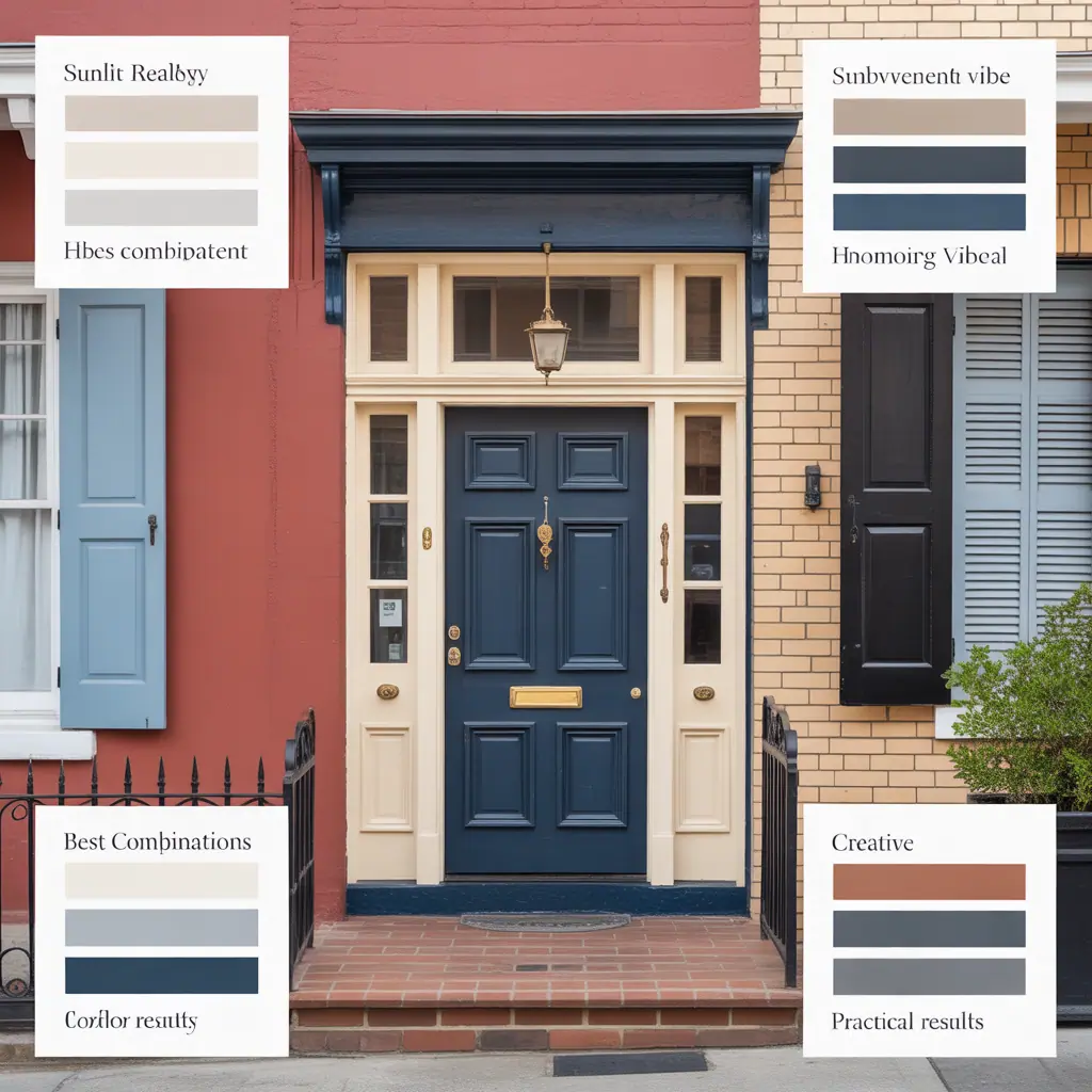 door and shutter color ideas best combinations