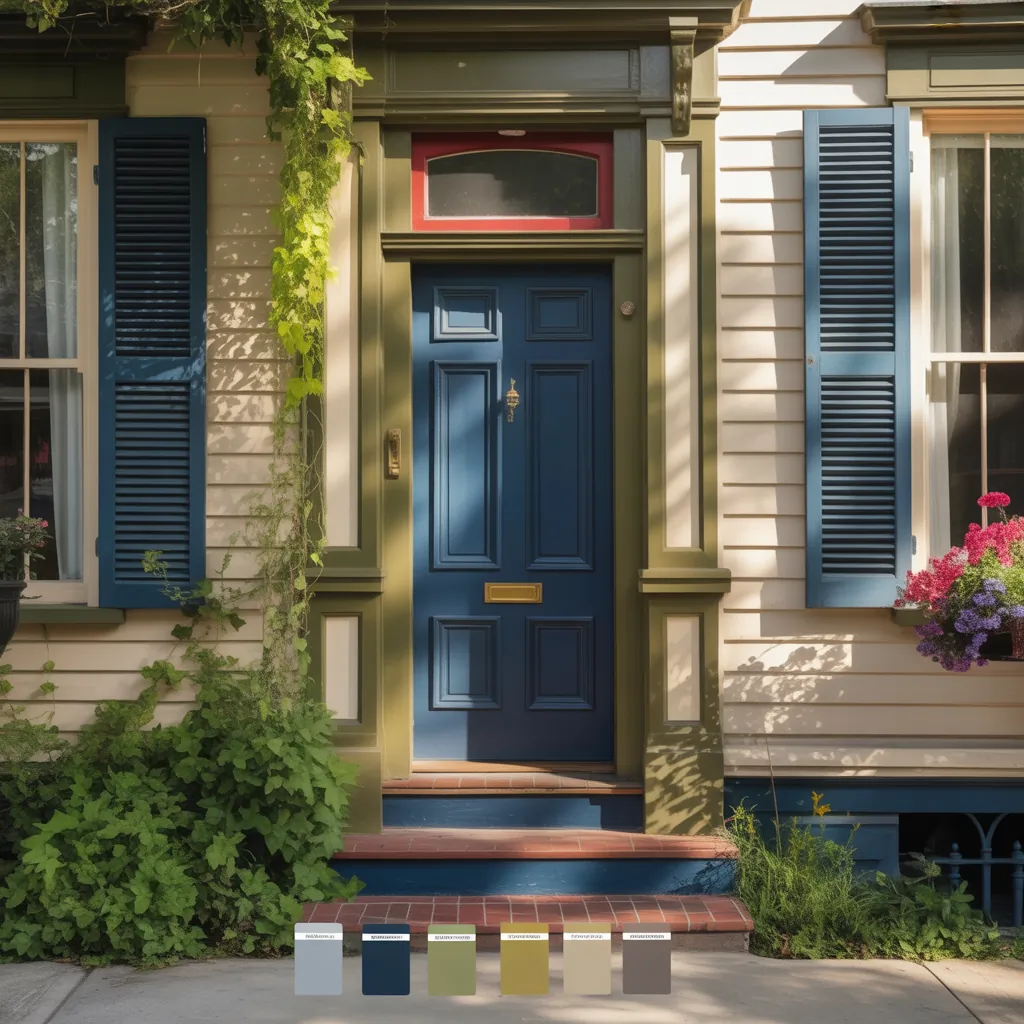door and shutter color ideas best combinations