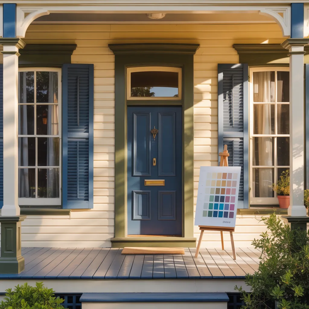 door and shutter color ideas best combinations