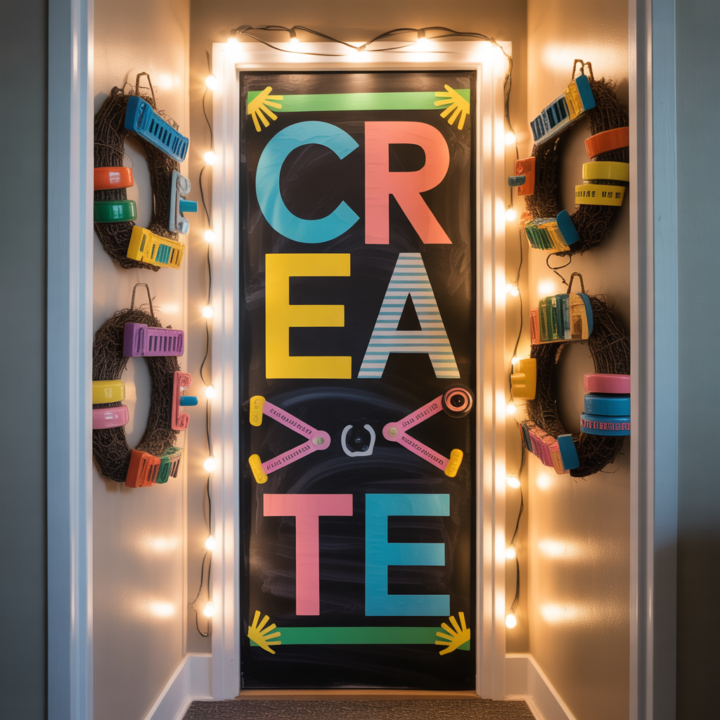 door decorating ideas college contest