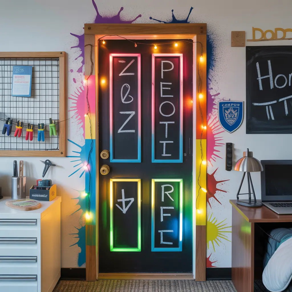 door decorating ideas college contest