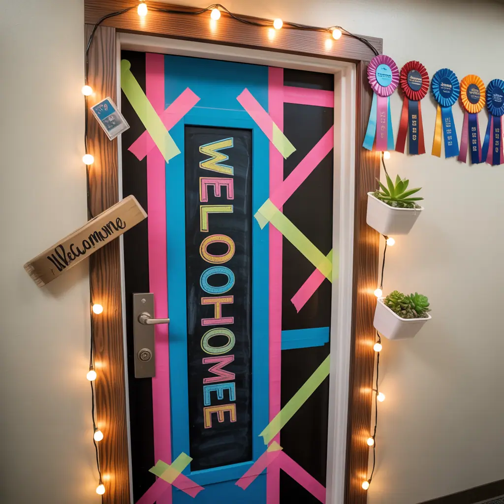 door decorating ideas college contest