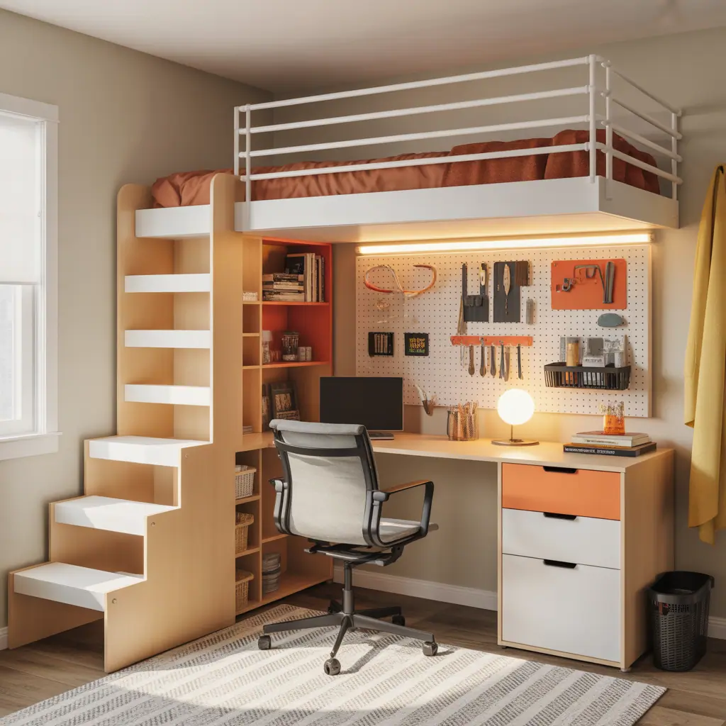 dorm room organization ideas