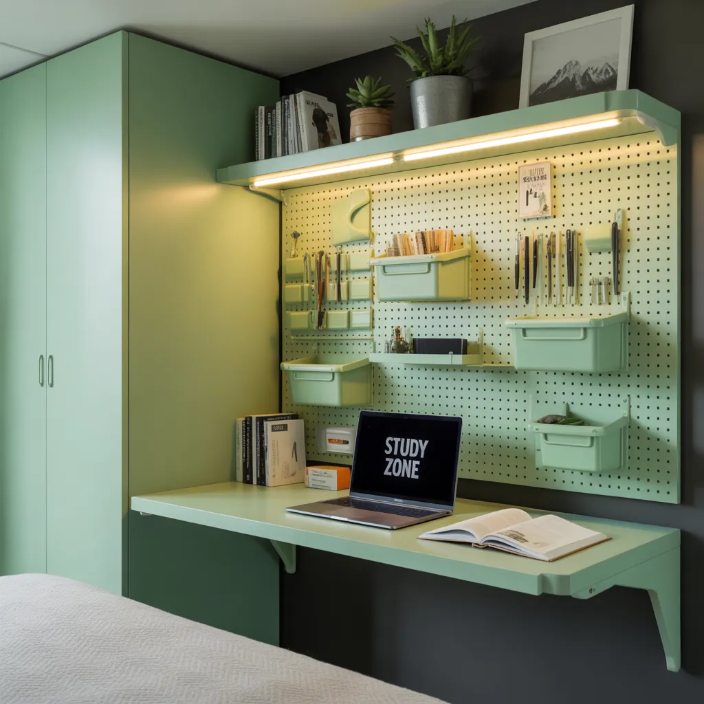 dorm room organization ideas