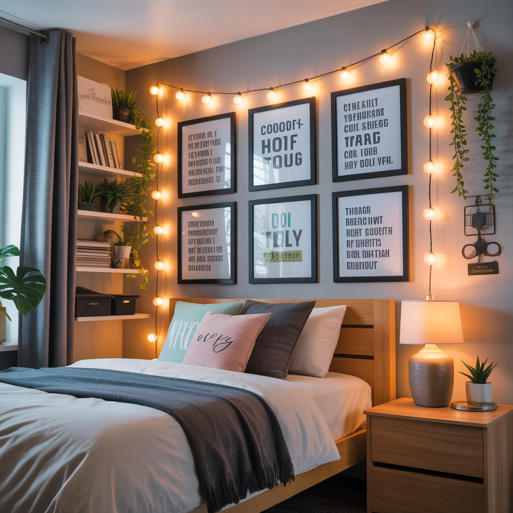 dorm room wall decor