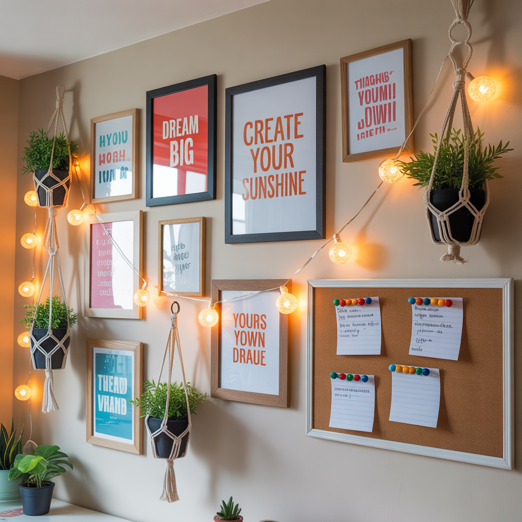 dorm room wall decor