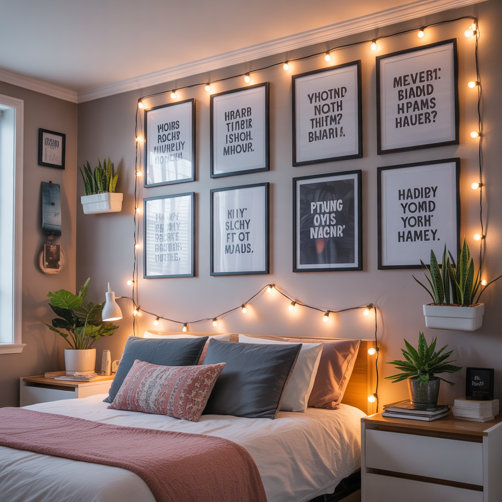 dorm room wall decor