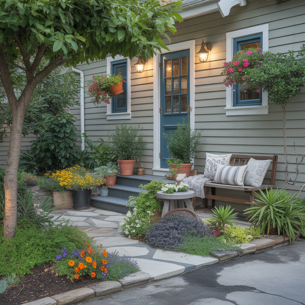 driveway end landscaping ideas