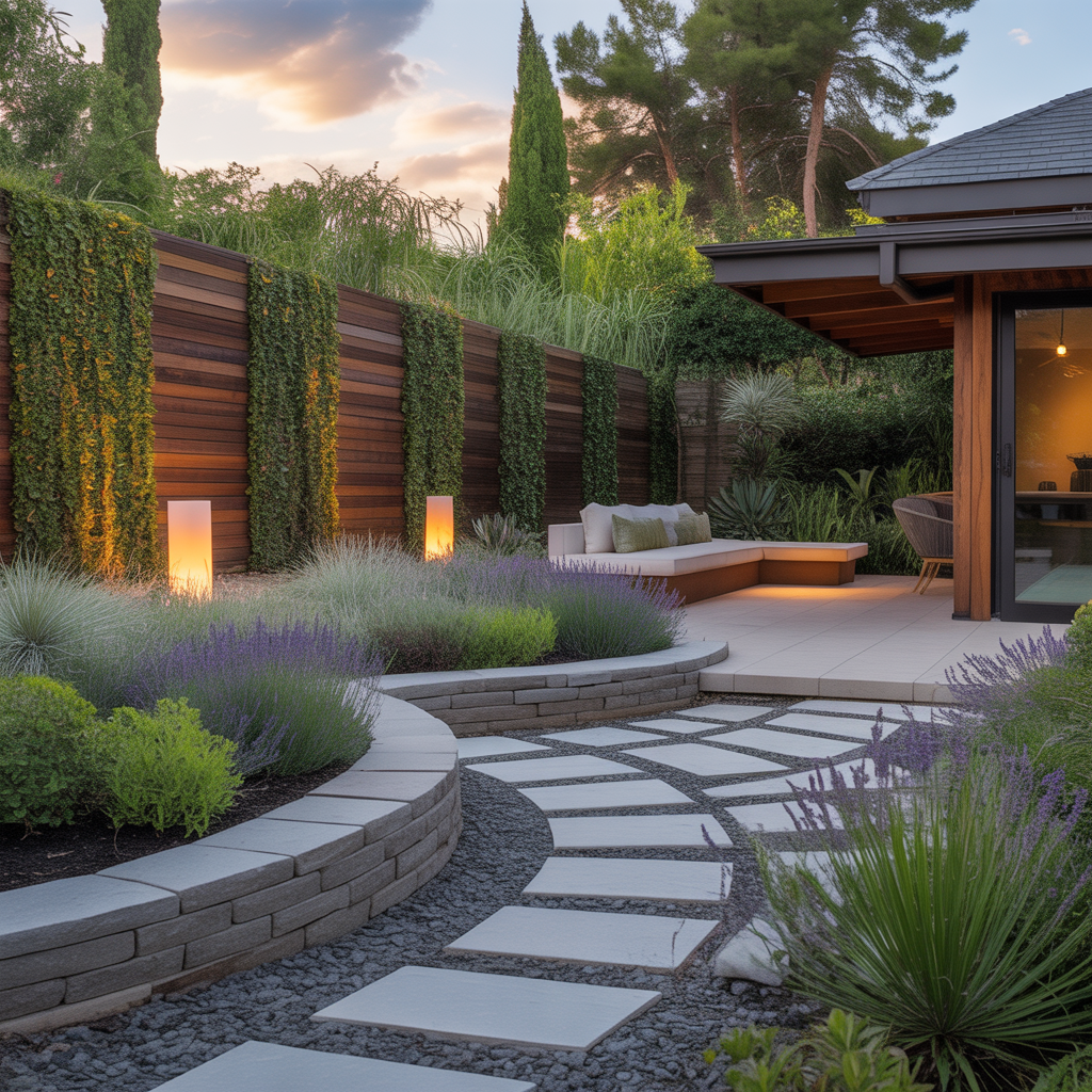 driveway end landscaping ideas