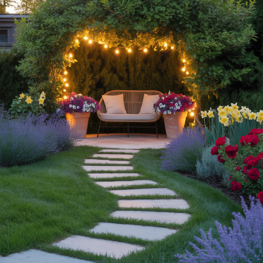 driveway end landscaping ideas