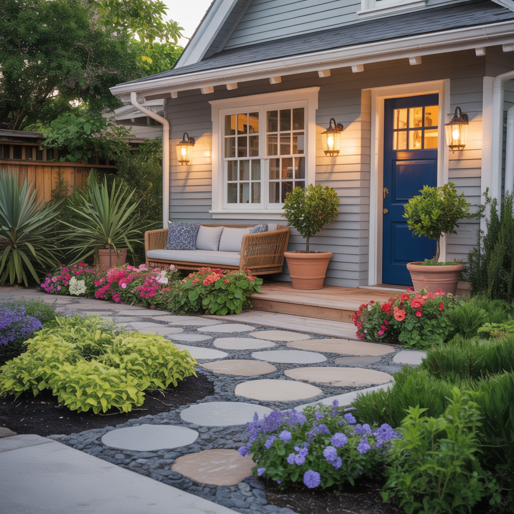driveway end landscaping ideas