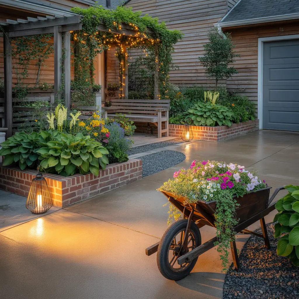driveway garden outdoor decor