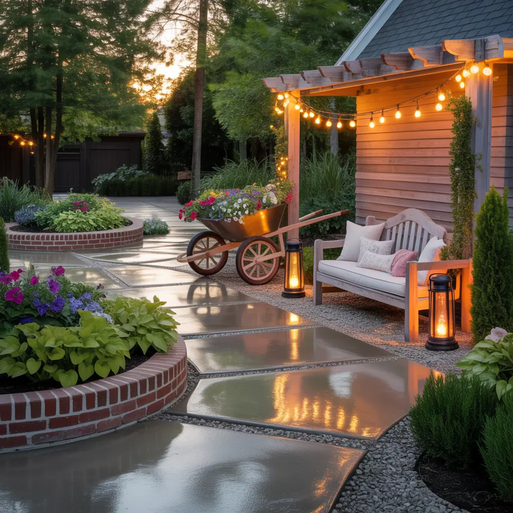 driveway garden outdoor decor