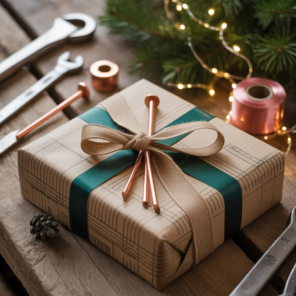 elegant christmas gift wrapping