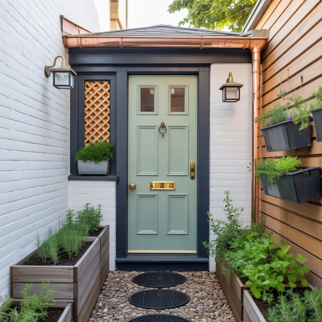exterior small front entrance ideas