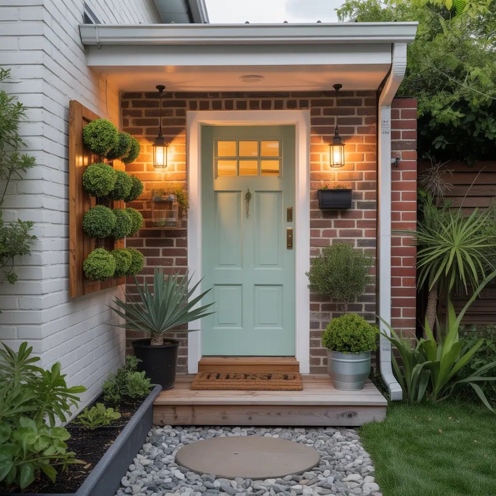 exterior small front entrance ideas