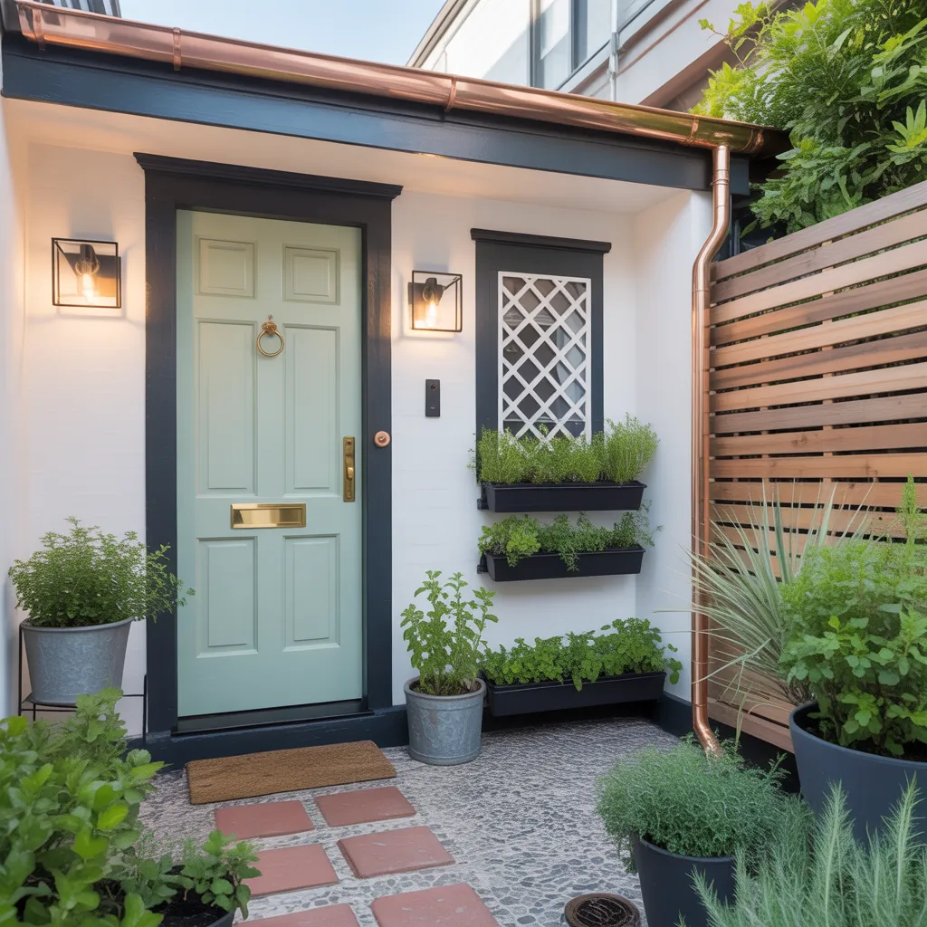 exterior small front entrance ideas