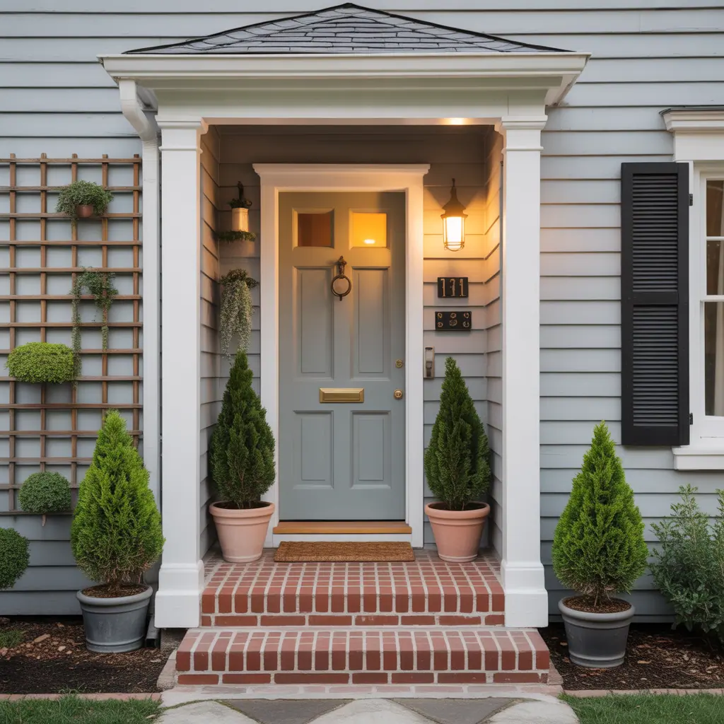 exterior small front entrance ideas