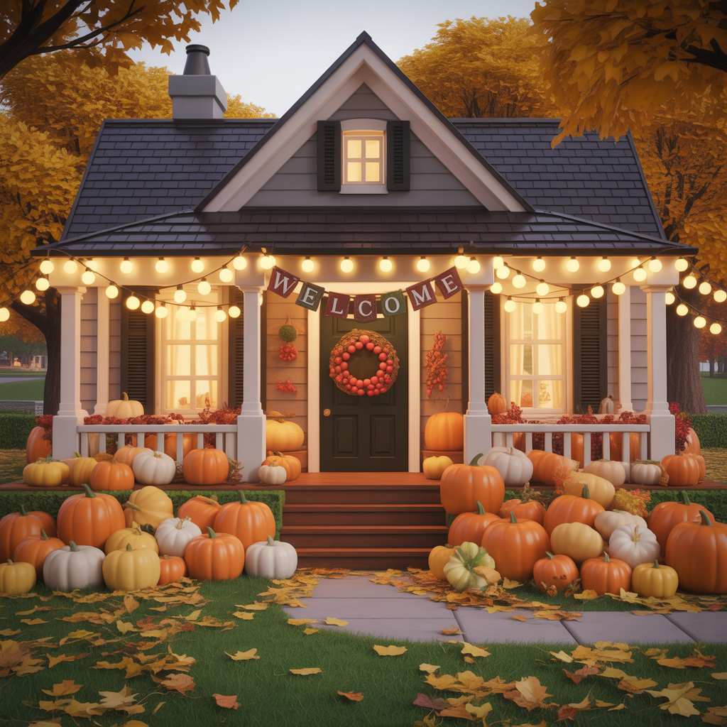 fall bloxburg houses