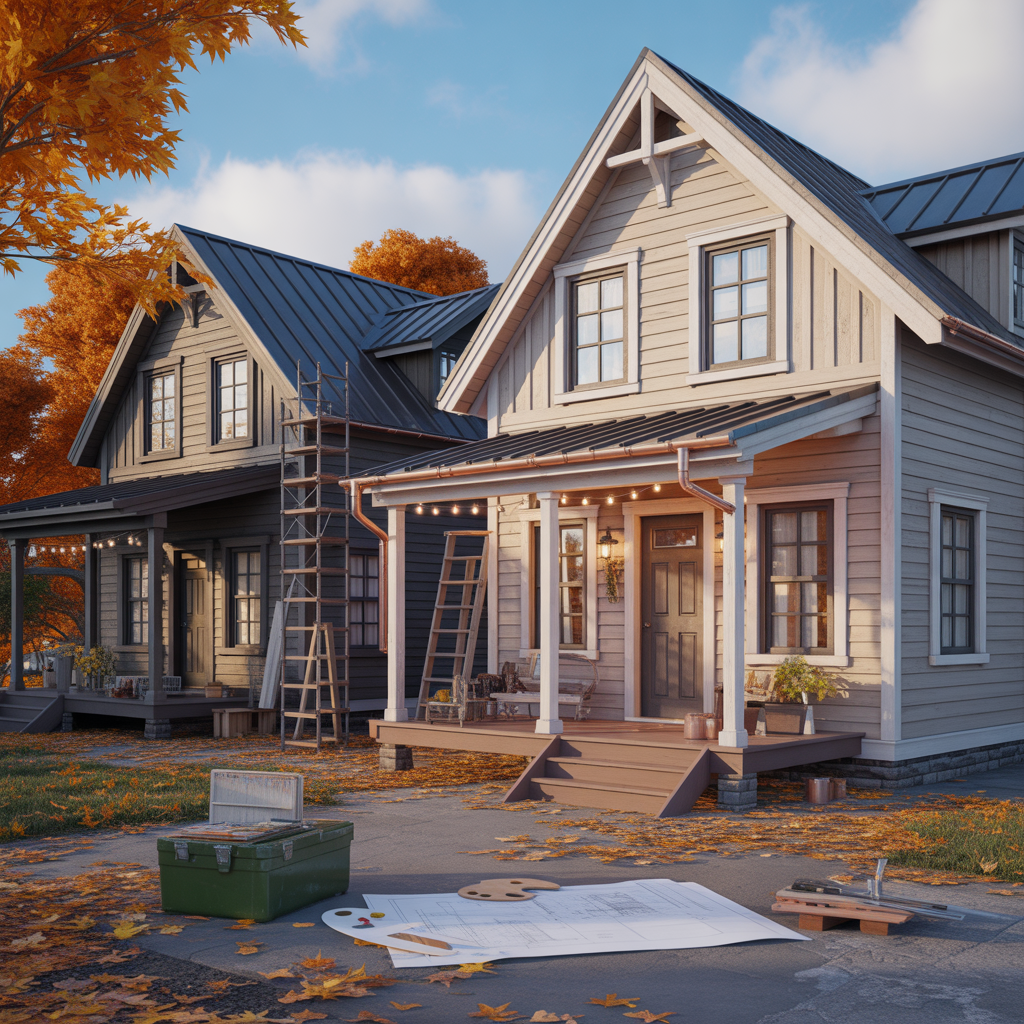 fall bloxburg houses