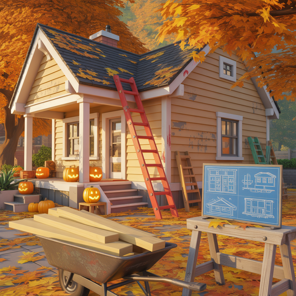 fall bloxburg houses