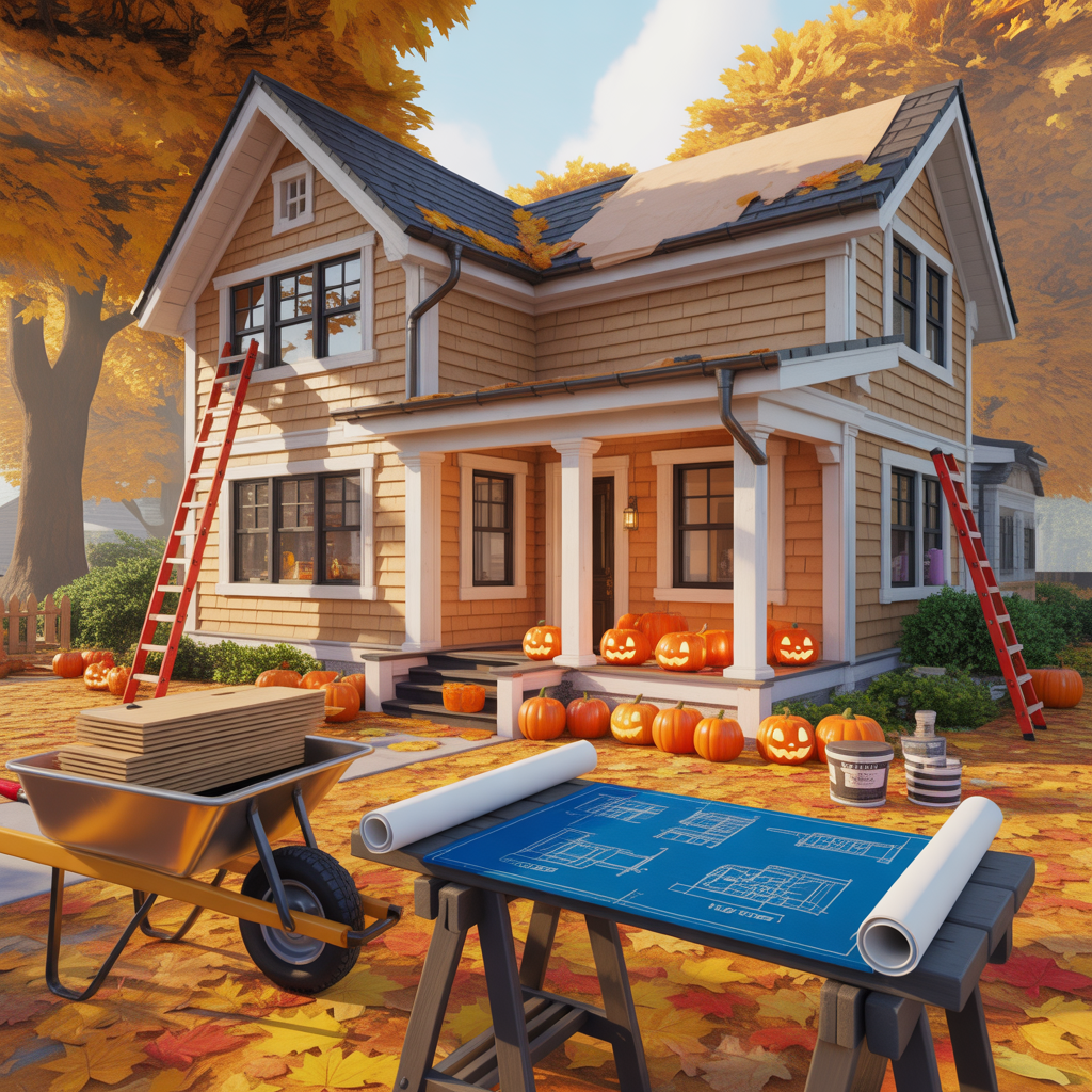 fall bloxburg houses