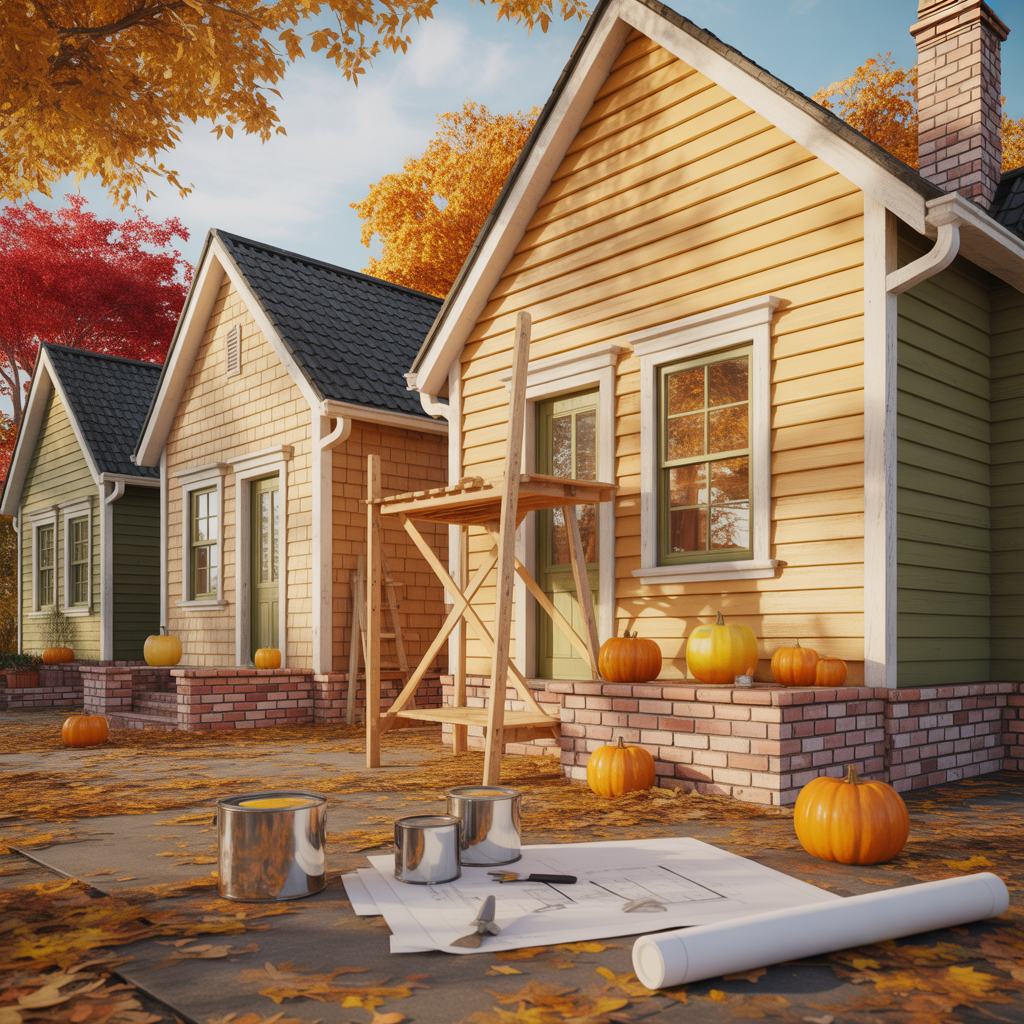 fall bloxburg houses
