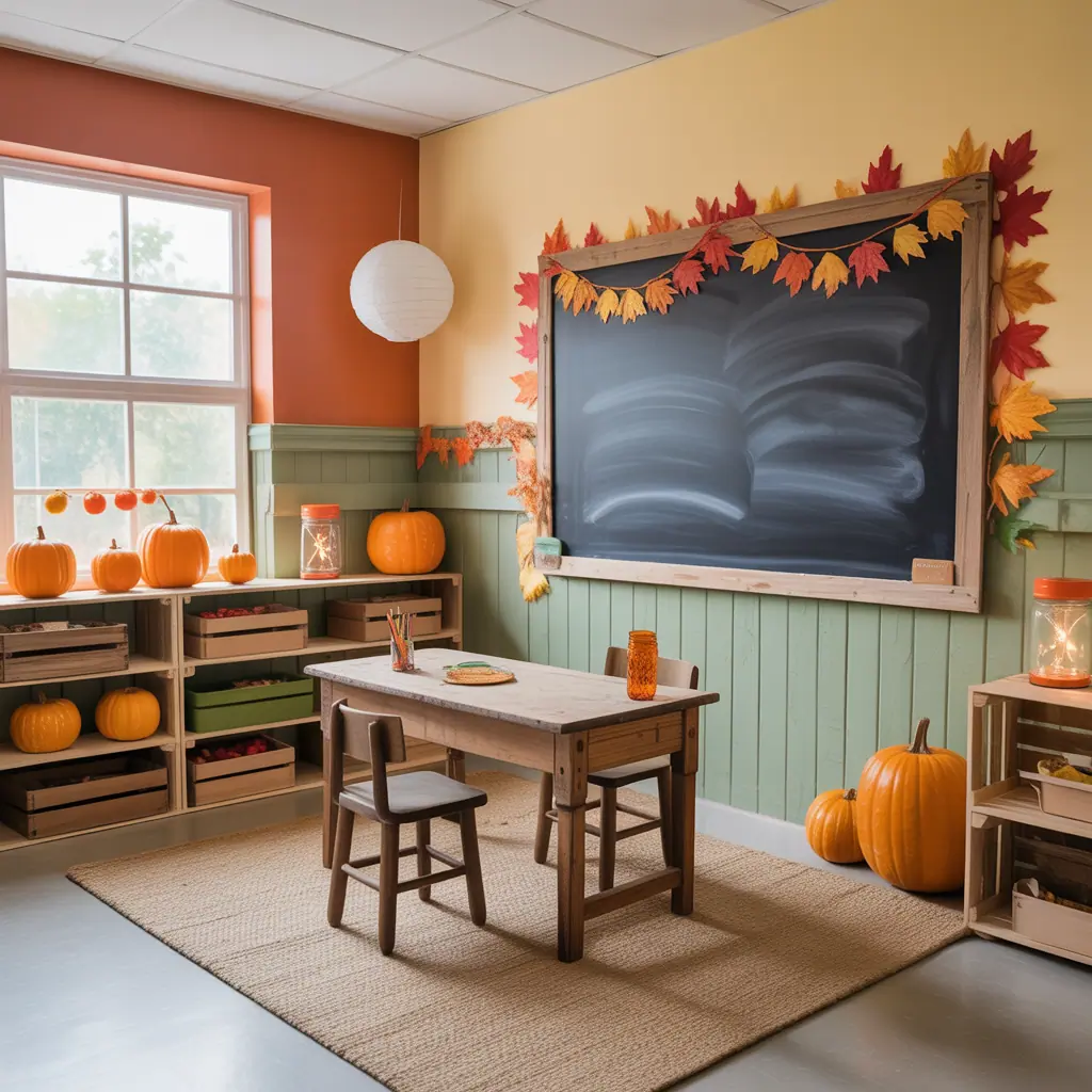 fall classroom decorating ideas