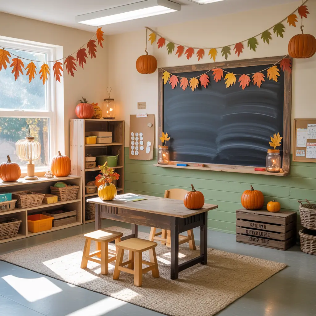 fall classroom decorating ideas