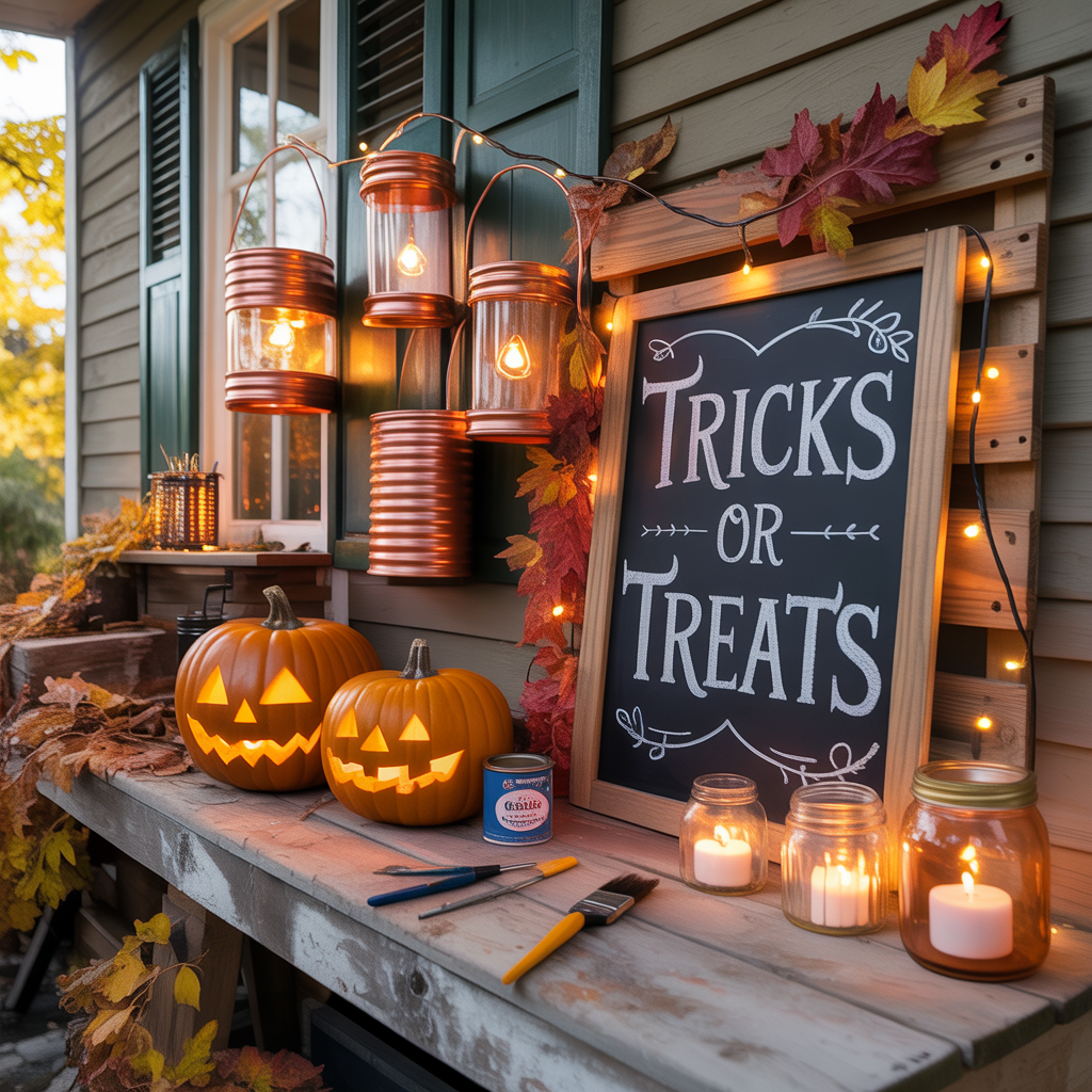 fall halloween decor