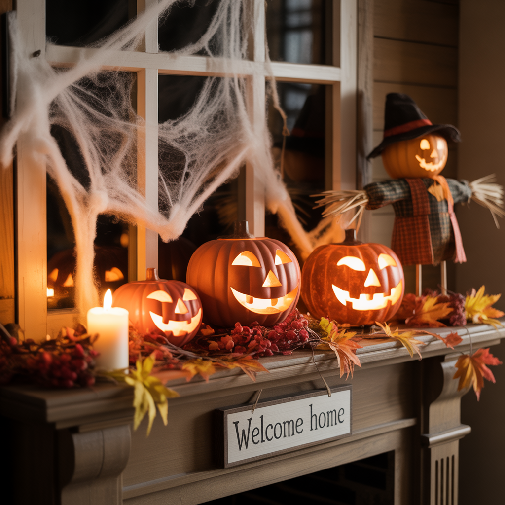 fall halloween decor