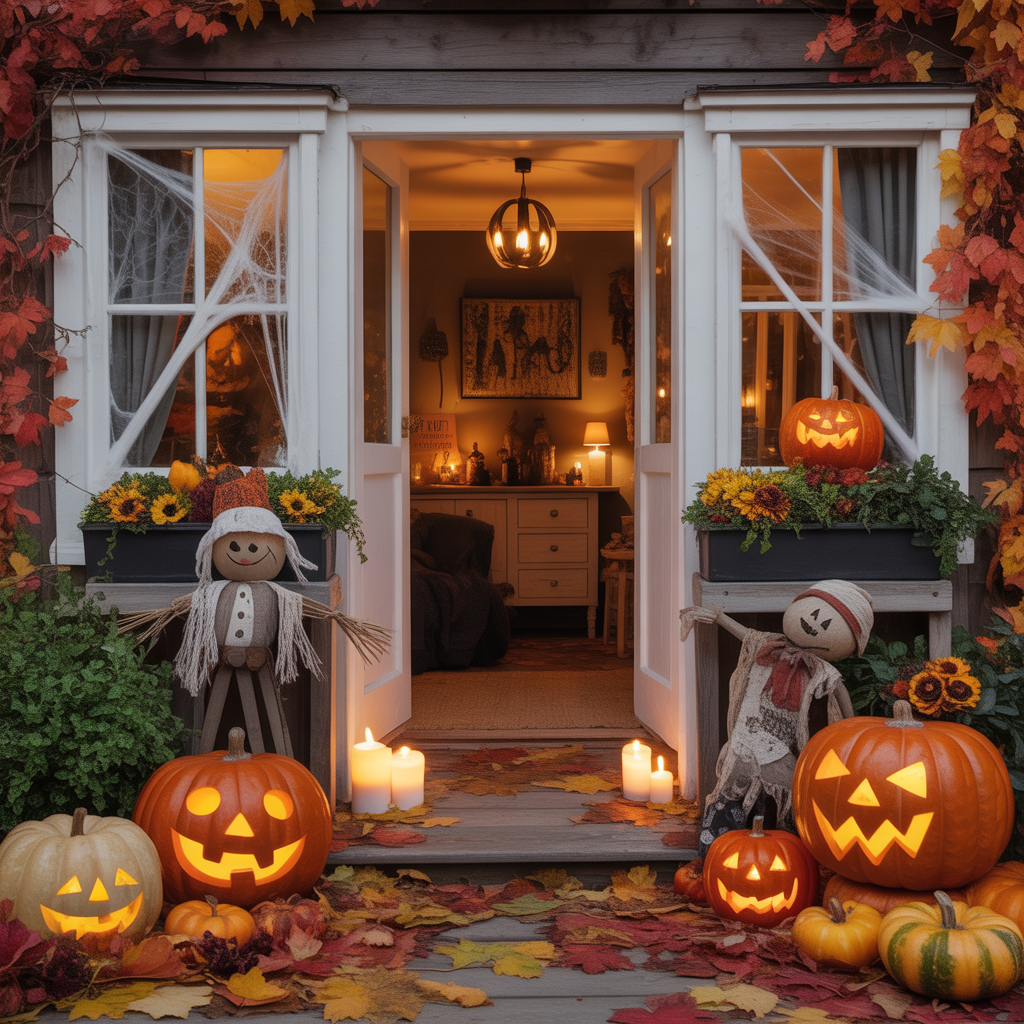 fall halloween decor