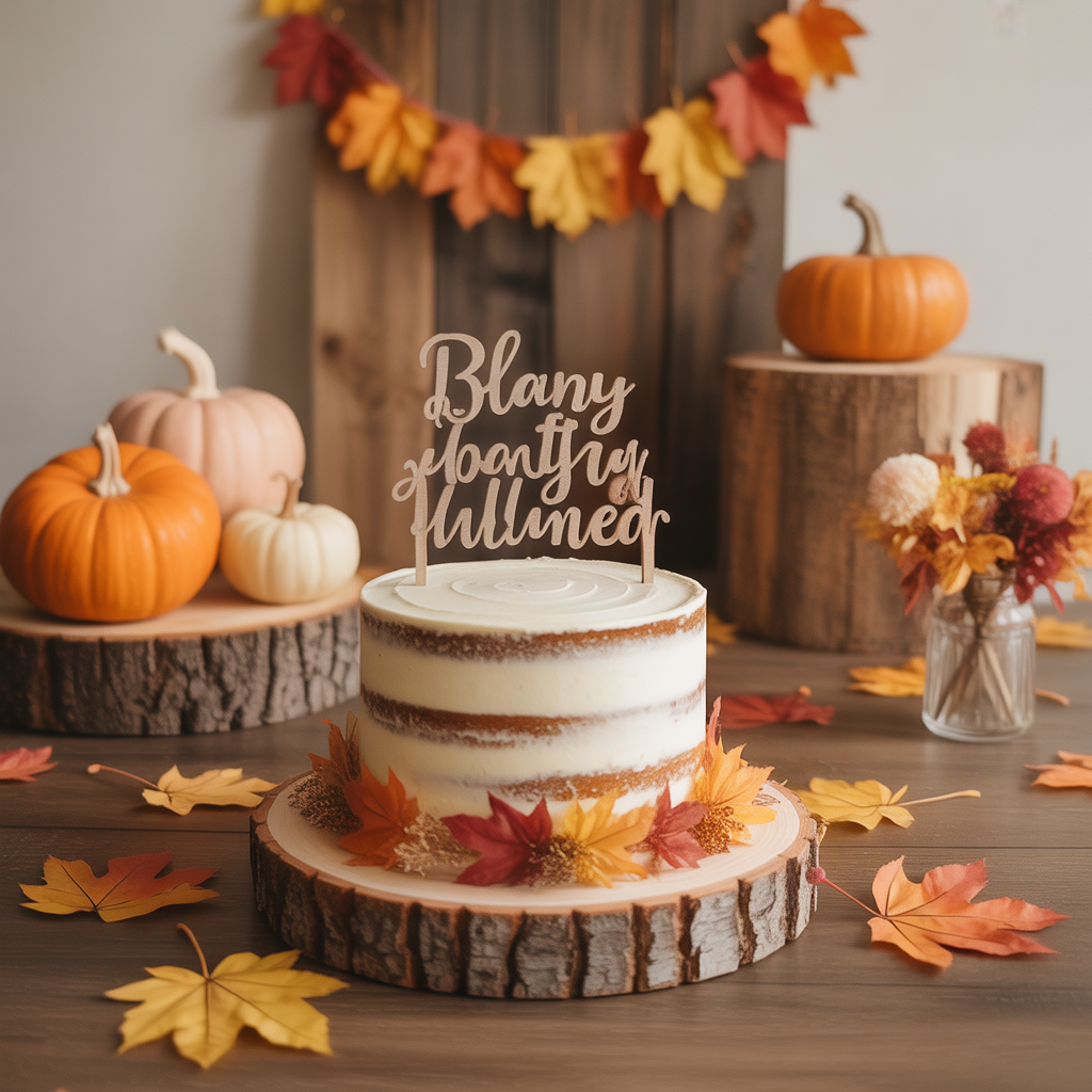 fall in love baby shower theme
