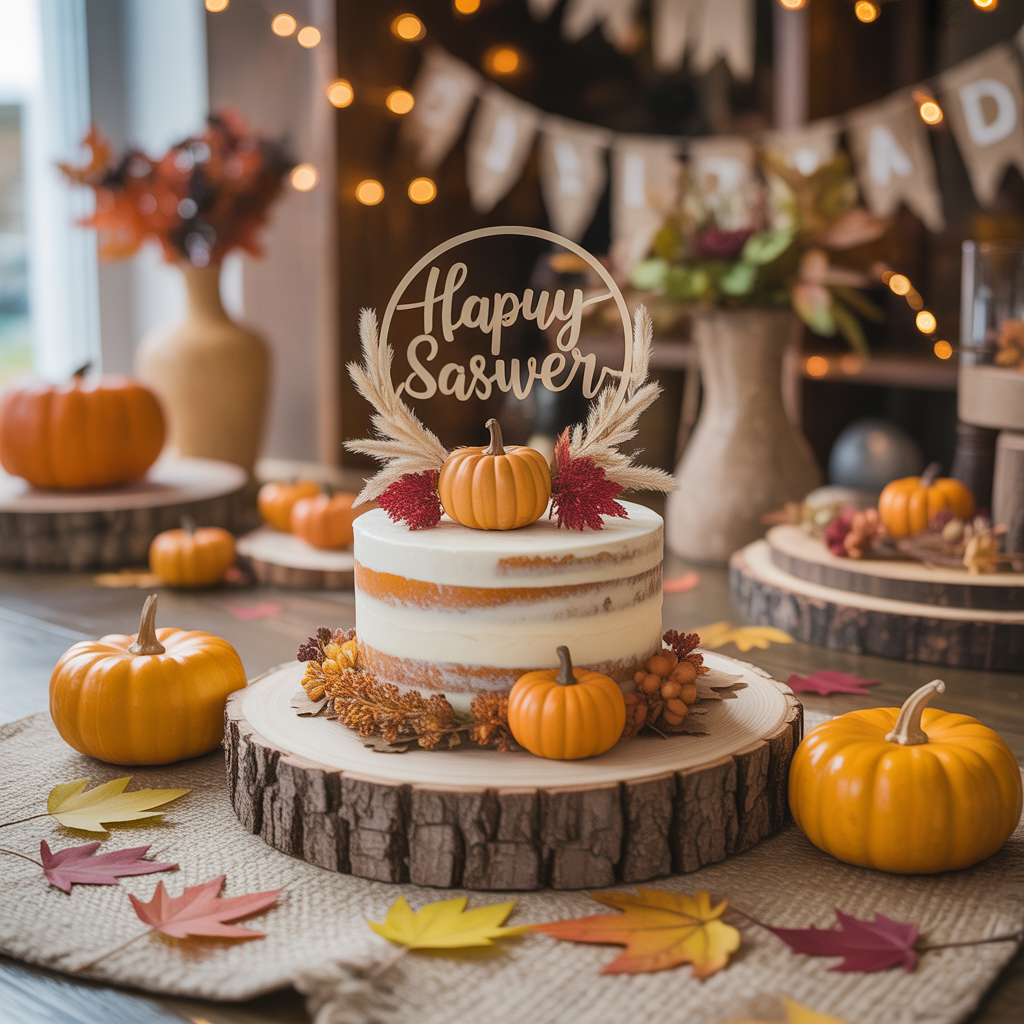 fall in love baby shower theme