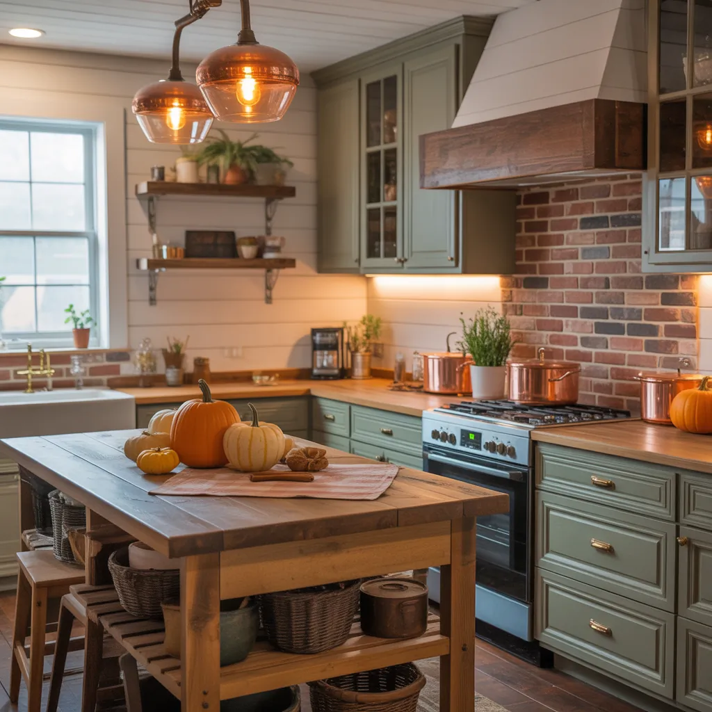 fall kitchen