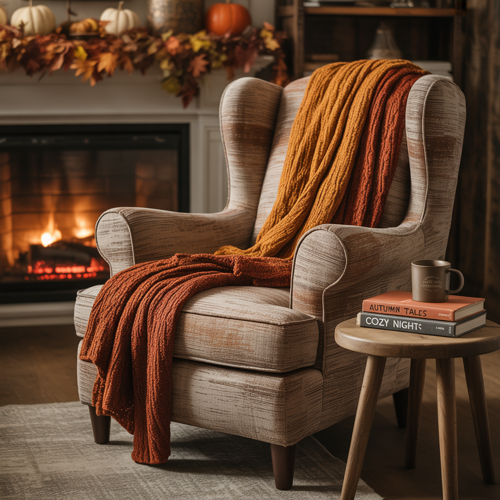 fall living room decorating ideas
