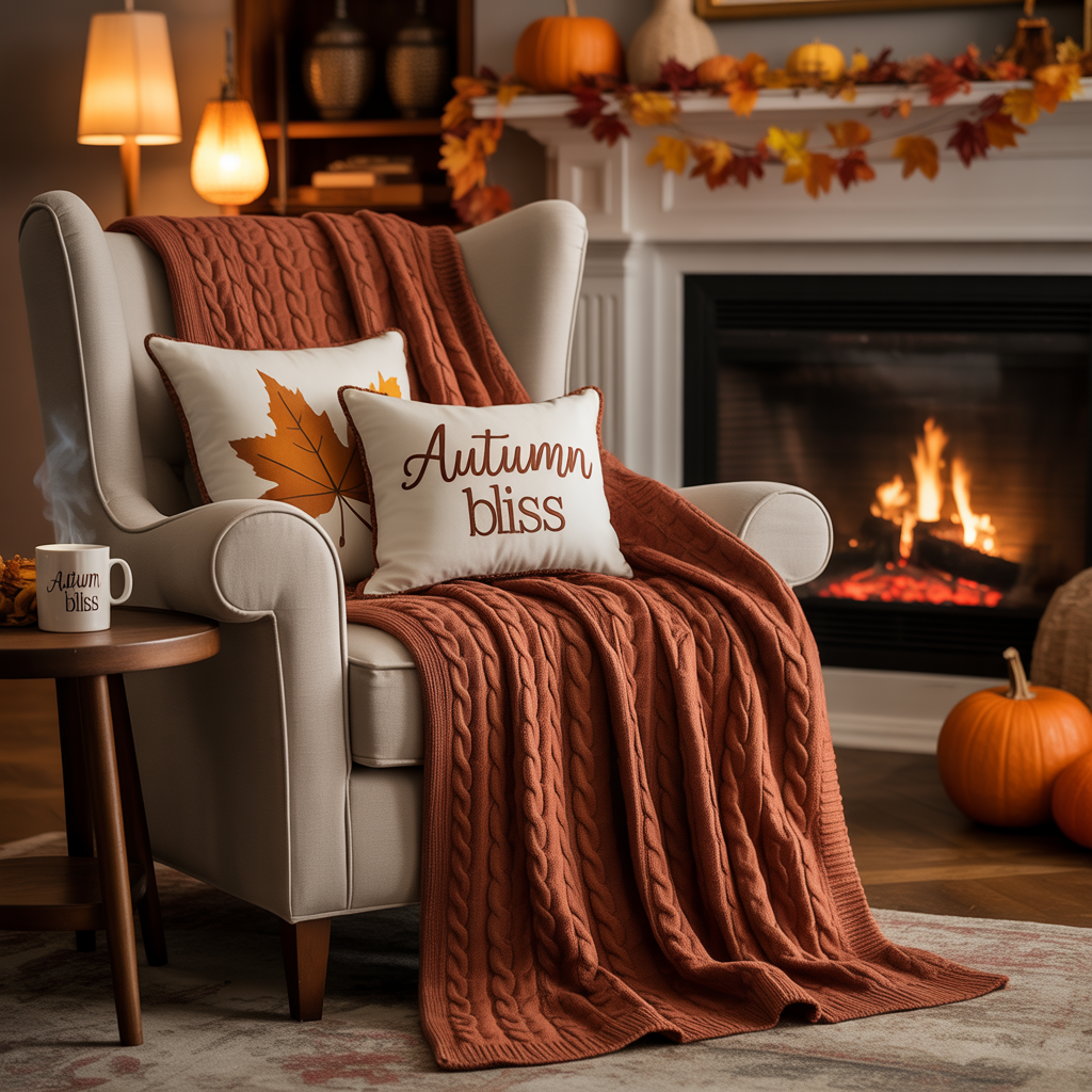 fall living room decorating ideas