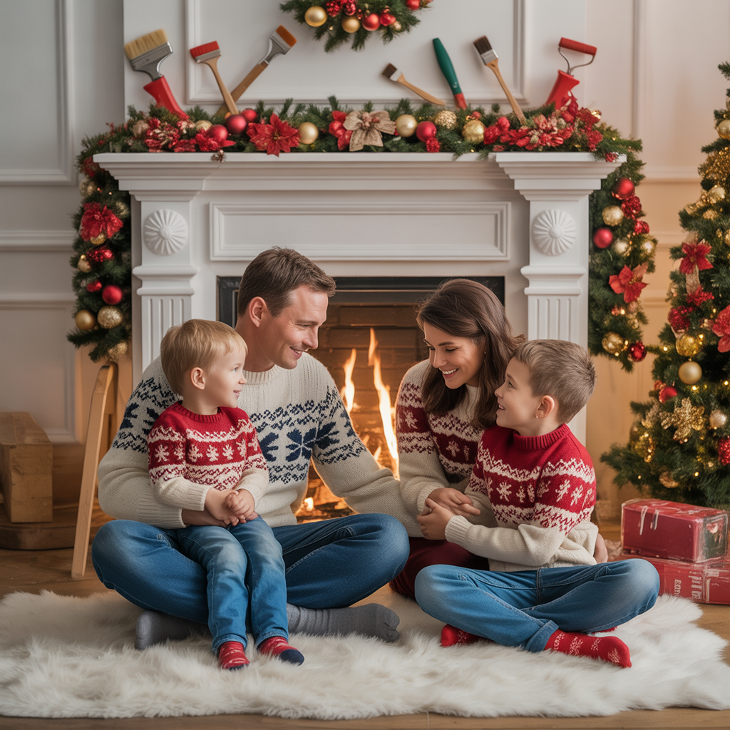 family christmas photo ideas