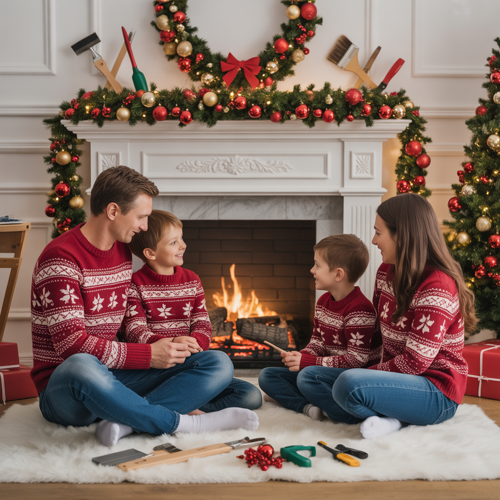 family christmas photo ideas