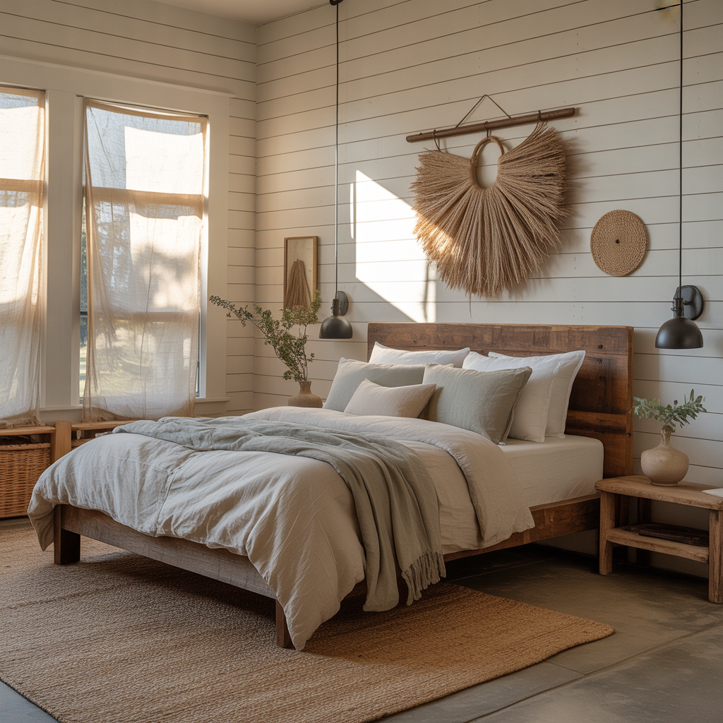 farmhouse bedroom modern ideas