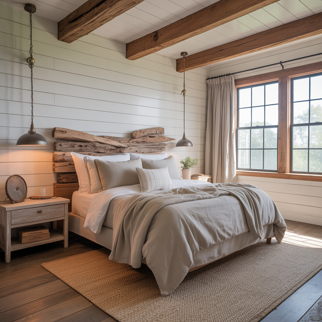 farmhouse bedroom modern ideas