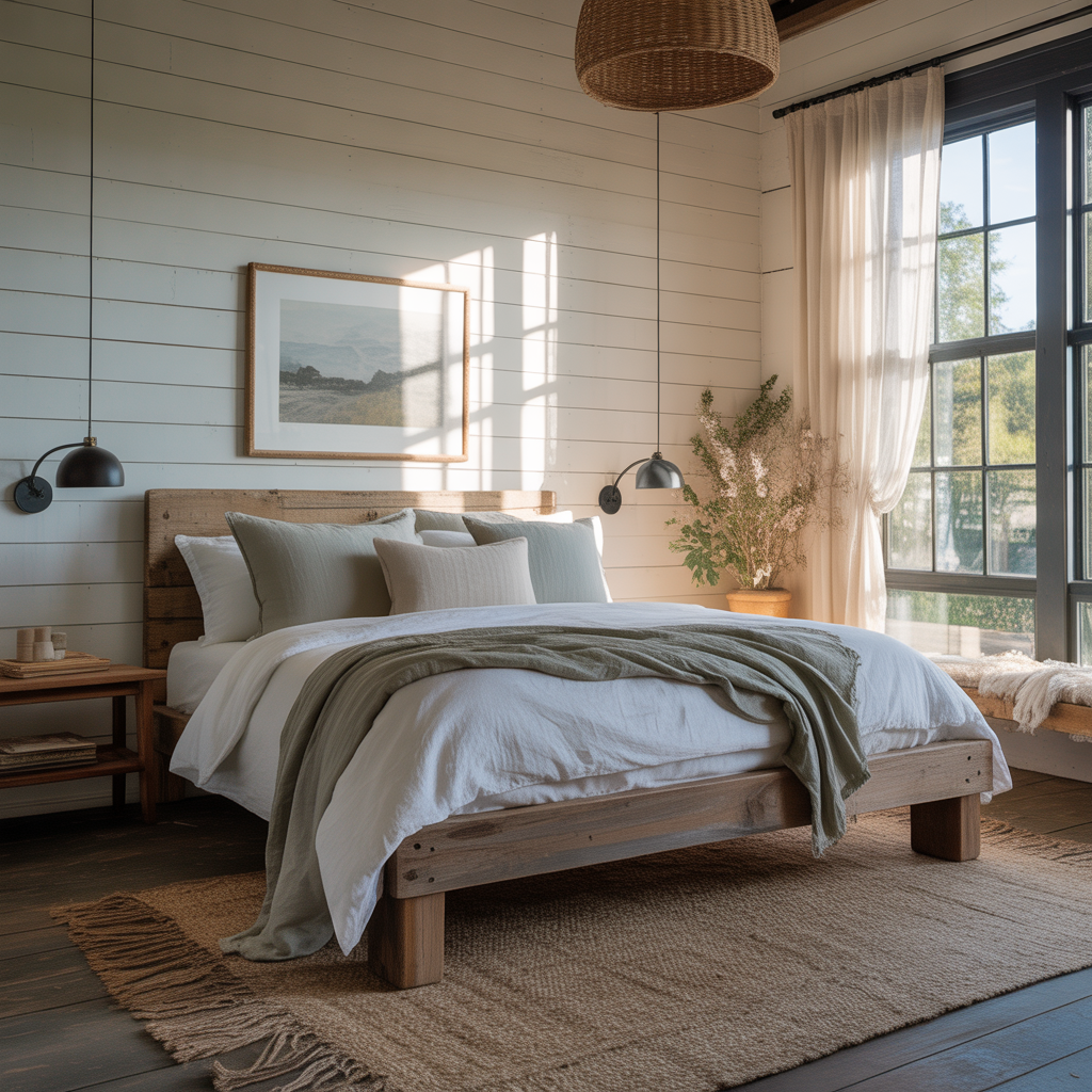 farmhouse bedroom modern ideas