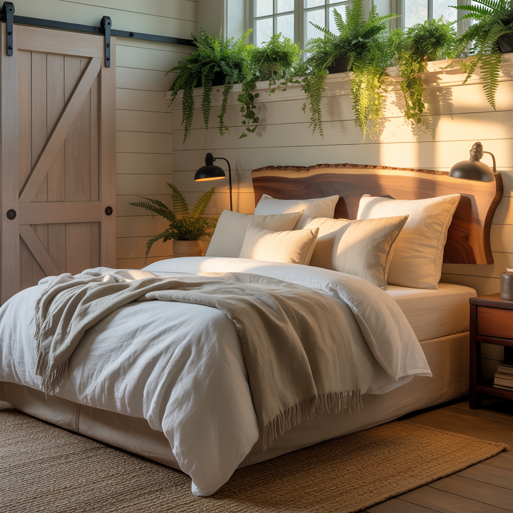 farmhouse bedroom modern ideas