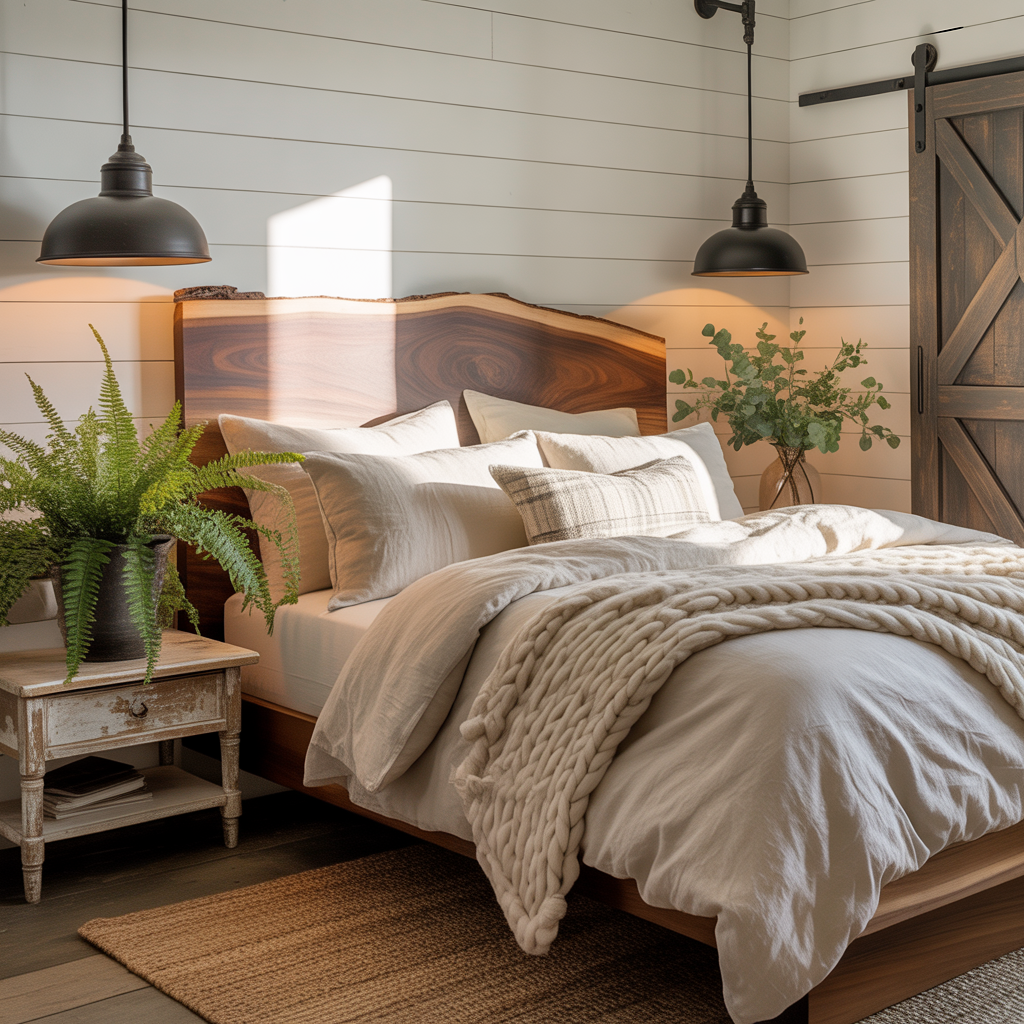 farmhouse bedroom modern ideas