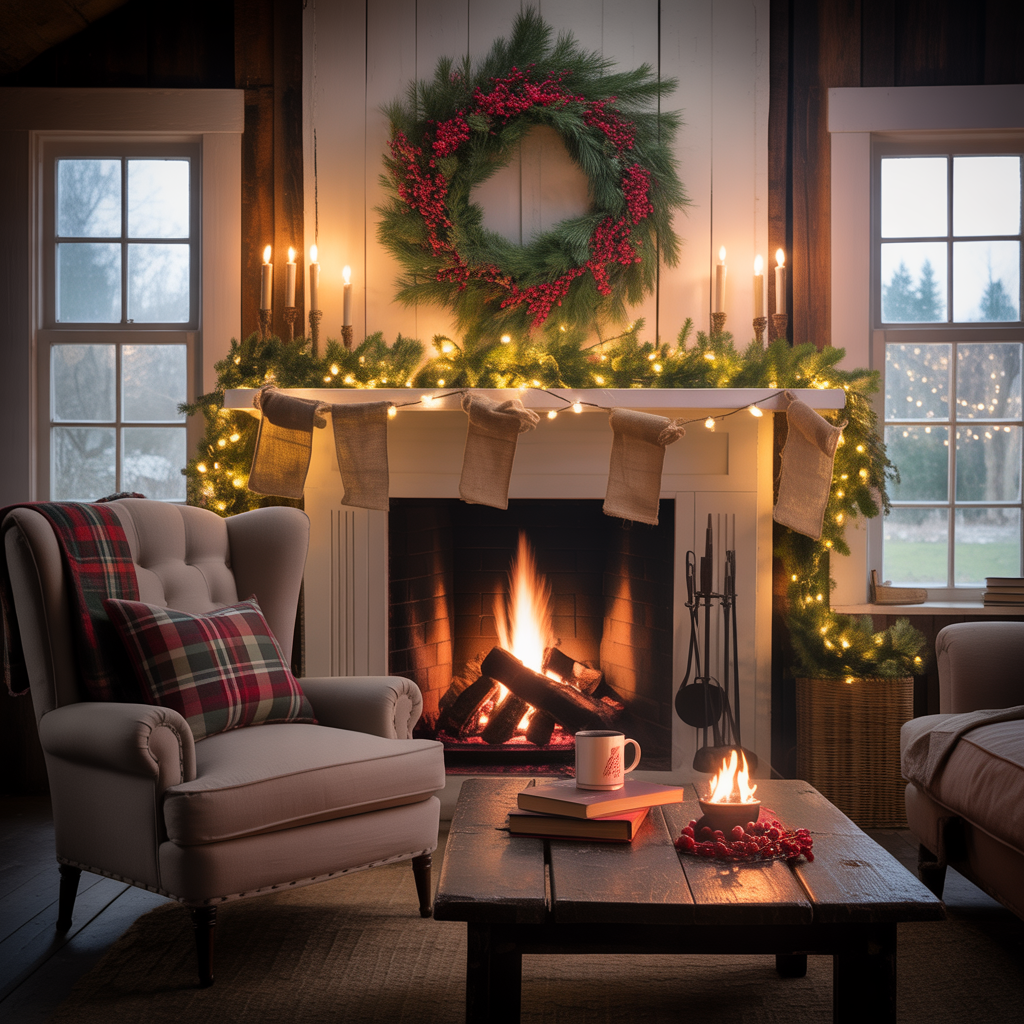 farmhouse christmas decor