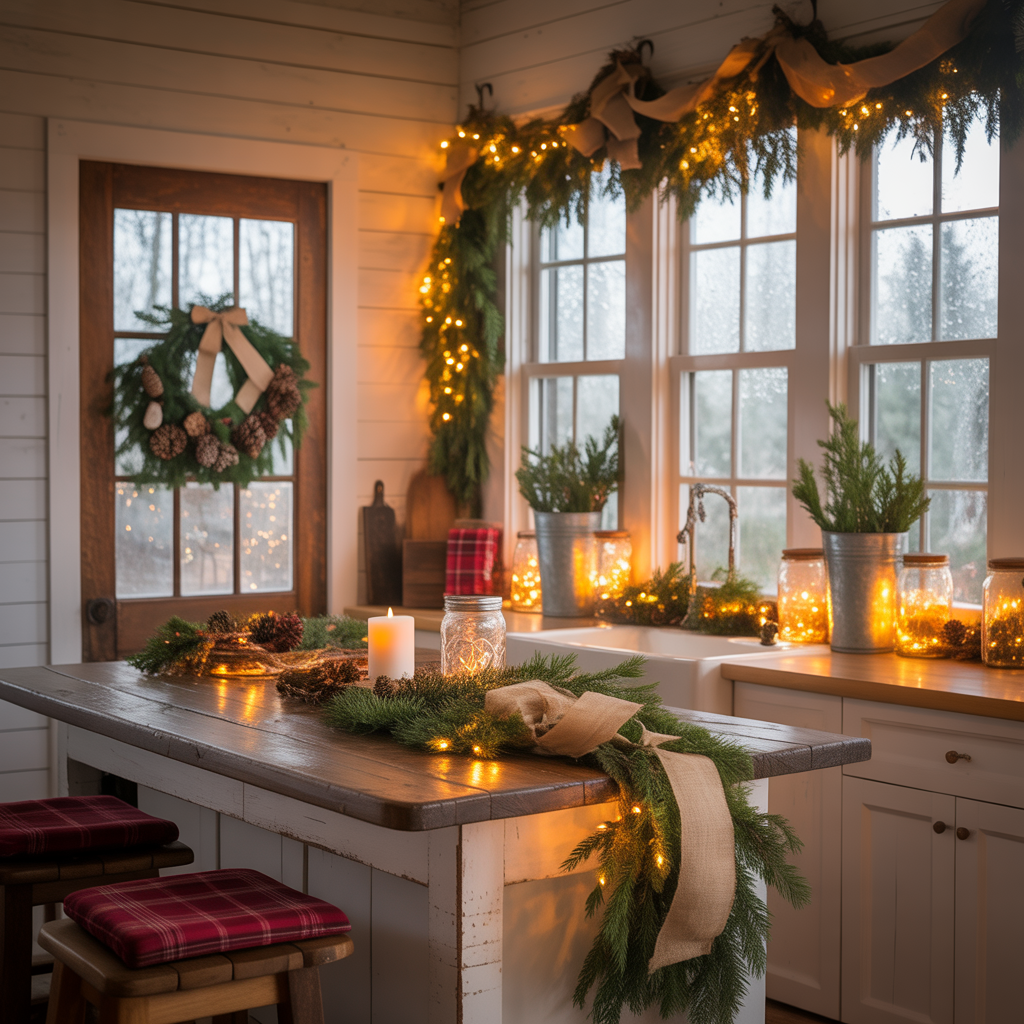farmhouse christmas decor