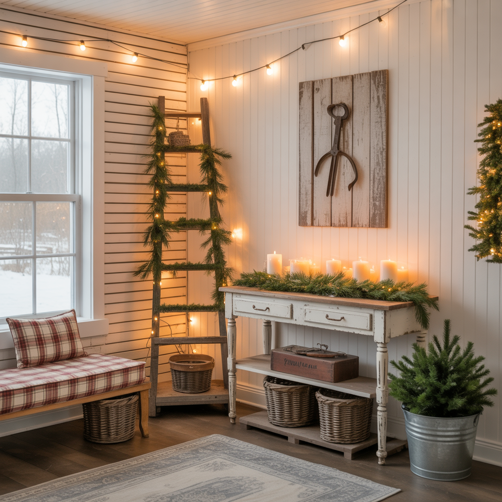 farmhouse christmas decor