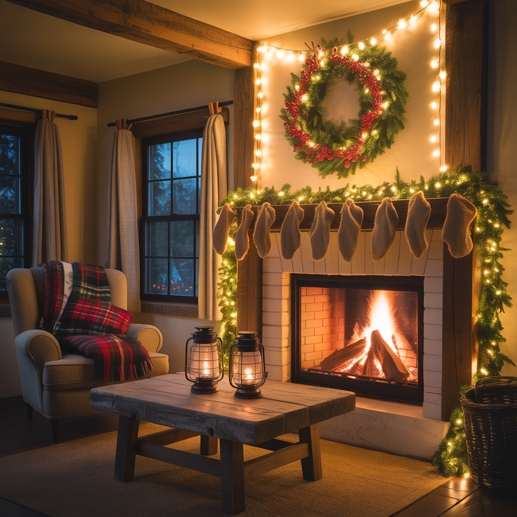 farmhouse christmas decor